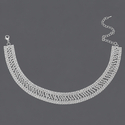 multi-Row Rhinestone Clavicle Necklace