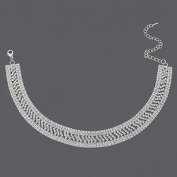 Silver Sexy Light Luxury Necklace Ns-J5988s