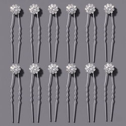 Silver Light Luxury Versatile Hairpin Set Hs-J3841s