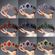 baroque Vintage Bridal Rhinestone Crown
