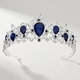 baroque Vintage Bridal Rhinestone Crown