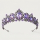 baroque Vintage Bridal Rhinestone Crown