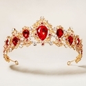 baroque Vintage Bridal Rhinestone Crown