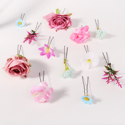 Beach Vacation Style Hairpin Set (12-Piece Set) Hs-J7558