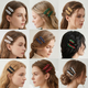 elegant Zircon Studded Wheat Ear Hair Clip