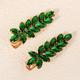 elegant Zircon Studded Wheat Ear Hair Clip