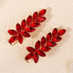 elegant Zircon Studded Wheat Ear Hair Clip