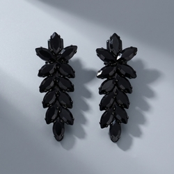 Black Branch And Vine Hair Clip Hs-J6754blk (2-Piece Set)