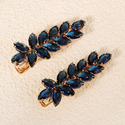 elegant Zircon Studded Wheat Ear Hair Clip
