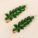 elegant Zircon Studded Wheat Ear Hair Clip
