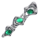 heavy-Duty Zircon Hair Clip For Flyaways