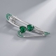 heavy-Duty Zircon Hair Clip For Flyaways