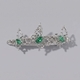 heavy-Duty Zircon Hair Clip For Flyaways