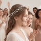 handmade Beaded Floral Bridal Headband Wedding Hair Accessory