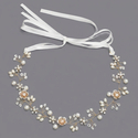handmade Beaded Floral Bridal Headband Wedding Hair Accessory