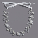 handmade Beaded Floral Bridal Headband Wedding Hair Accessory