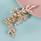 floral Pearl Handmade Bridal Hair Clip Alligator Clip