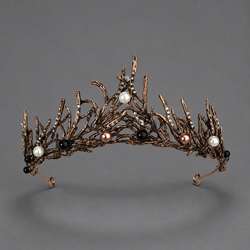 Antique Gold Vintage Alloy Crown Ts-J2835ag
