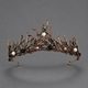 vintage Rhinestone Crown Headpiece For Wedding And Ball