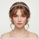 minimalist Rhinestone Headband Versatile Hair Accessory