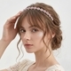 minimalist Rhinestone Headband Versatile Hair Accessory