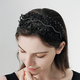 handmade Crystal Beaded Bridal Crown Wedding Hair Accessory