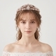 rhinestone Crown Vintage Court Wedding Headband