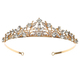 rhinestone Crown Vintage Court Wedding Headband