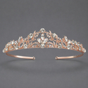 rhinestone Crown Vintage Court Wedding Headband