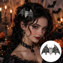 gothic Halloween Bat Spider Hair Clip