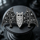 gothic Halloween Bat Spider Hair Clip