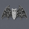 gothic Halloween Bat Spider Hair Clip