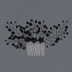 Dark Vine Versatile Hair Comb Hs-J6816blk