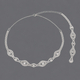 rhinestone Backless Body Chain Wedding Jewelry