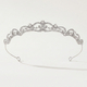 rose Gold Rhinestone Bridal Crown Headband