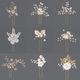 rhinestone Pearl Hairpin For Women Bridal Wedding Hair Stick