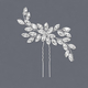 rhinestone Pearl Hairpin For Women Bridal Wedding Hair Stick