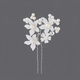 rhinestone Pearl Hairpin For Women Bridal Wedding Hair Stick