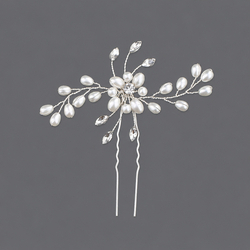 Forest Style Pearl Vine Hairpin Hs-J4475