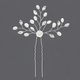 rhinestone Pearl Hairpin For Women Bridal Wedding Hair Stick
