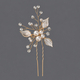 rhinestone Pearl Hairpin For Women Bridal Wedding Hair Stick