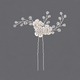 rhinestone Pearl Hairpin For Women Bridal Wedding Hair Stick