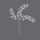 rhinestone Pearl Hairpin For Women Bridal Wedding Hair Stick