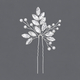 rhinestone Pearl Hairpin For Women Bridal Wedding Hair Stick