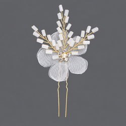Forest Style Mesh Flower Hairpin Hs-J5020