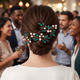 u-Shaped Marquise Rhinestone Hairpin Set For Women