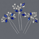 u-Shaped Marquise Rhinestone Hairpin Set For Women
