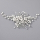 handmade Light Luxury Bridal Hair Comb Soft Clay Flower