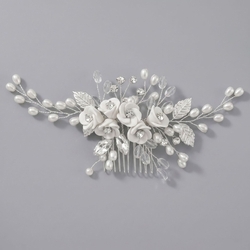 Light Luxury Pearl Versatile Hair Comb Hs-J7188s