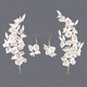 handmade Light Luxury Bridal Hair Comb Soft Clay Flower